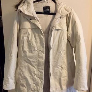 North Face Arctic Parka - Vintage White Size L